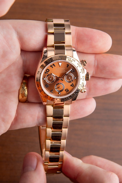 Mod Daytona Rose Gold Brown