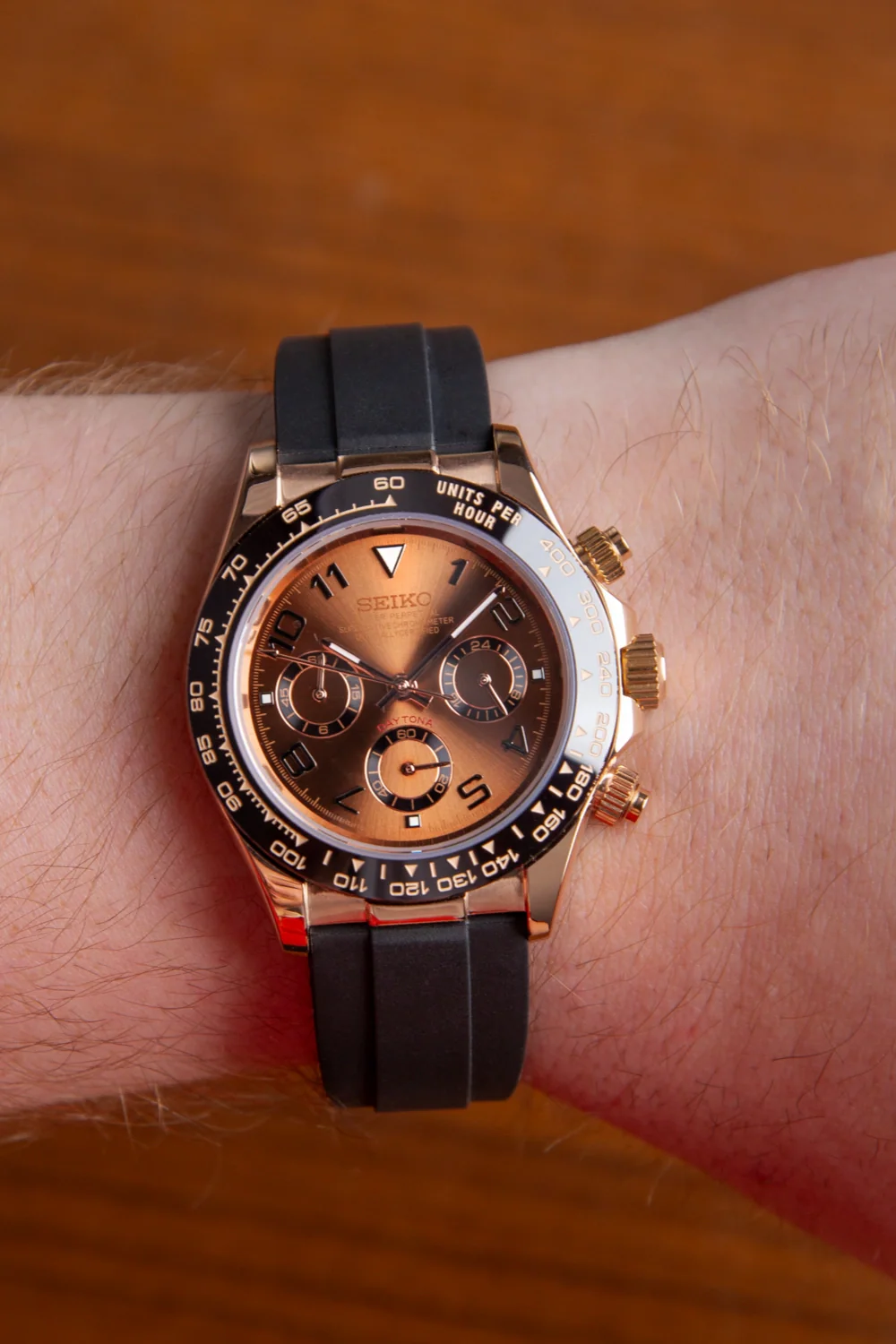 Mod Daytona Rose Gold Brown II - SKYRIM WRIST