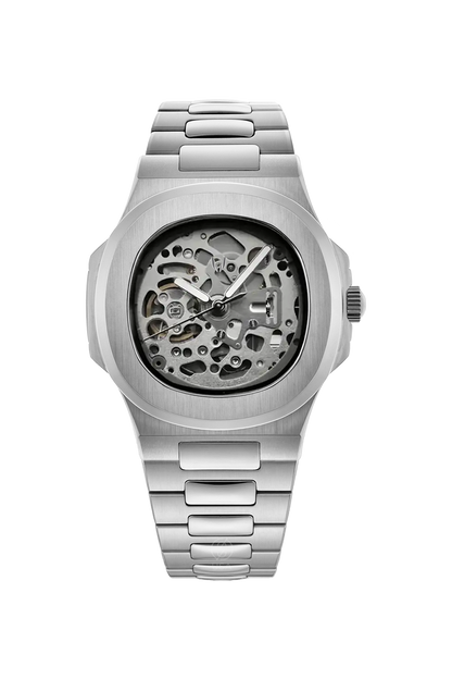 Mod Nautilus Skeleton Silver