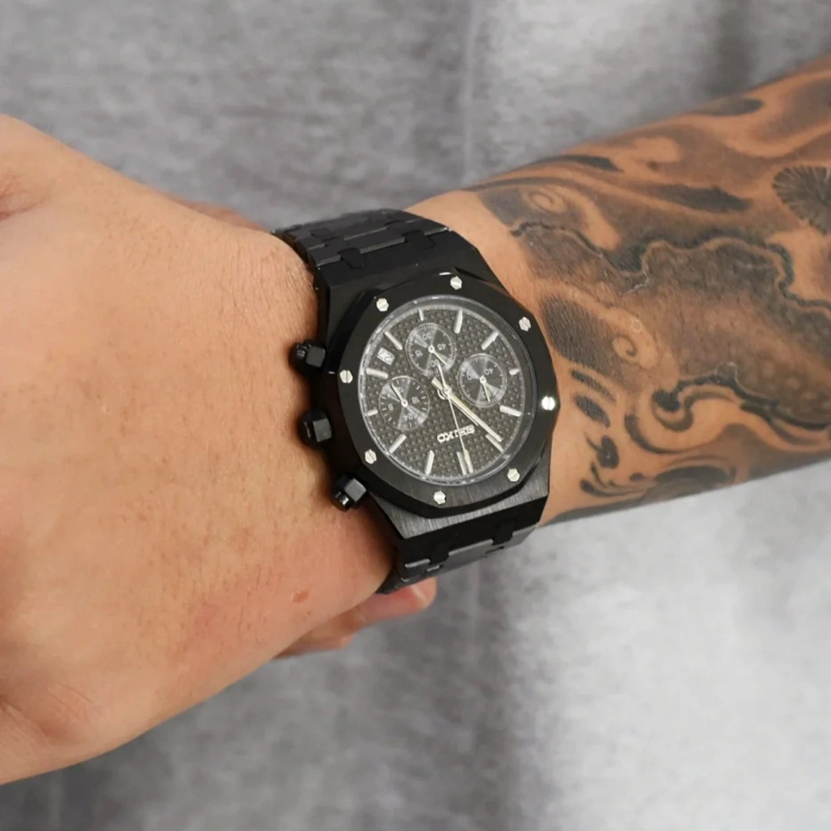 Mod Royal Oak All Black Chronograph