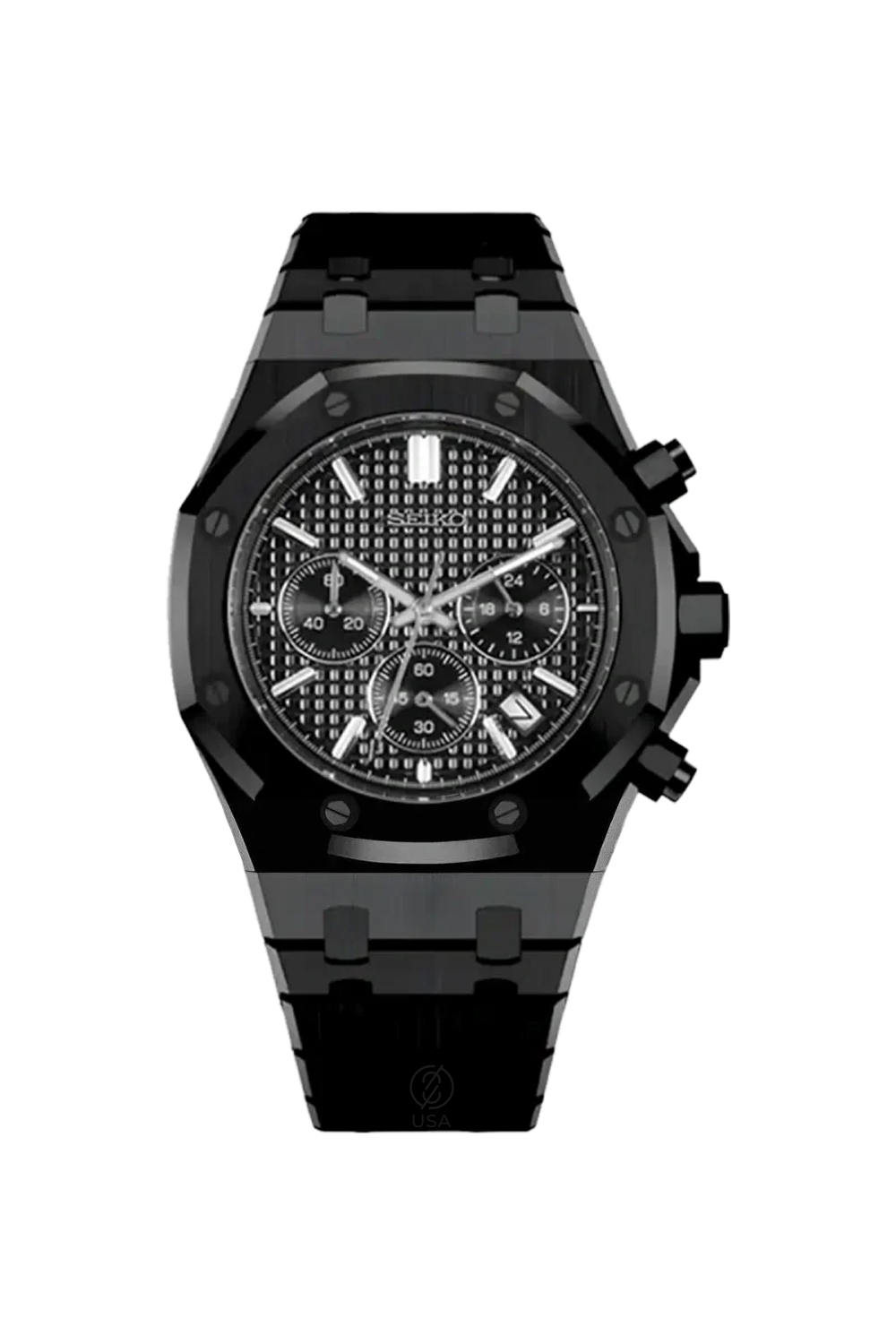 Mod Royal Oak All Black Chronograph