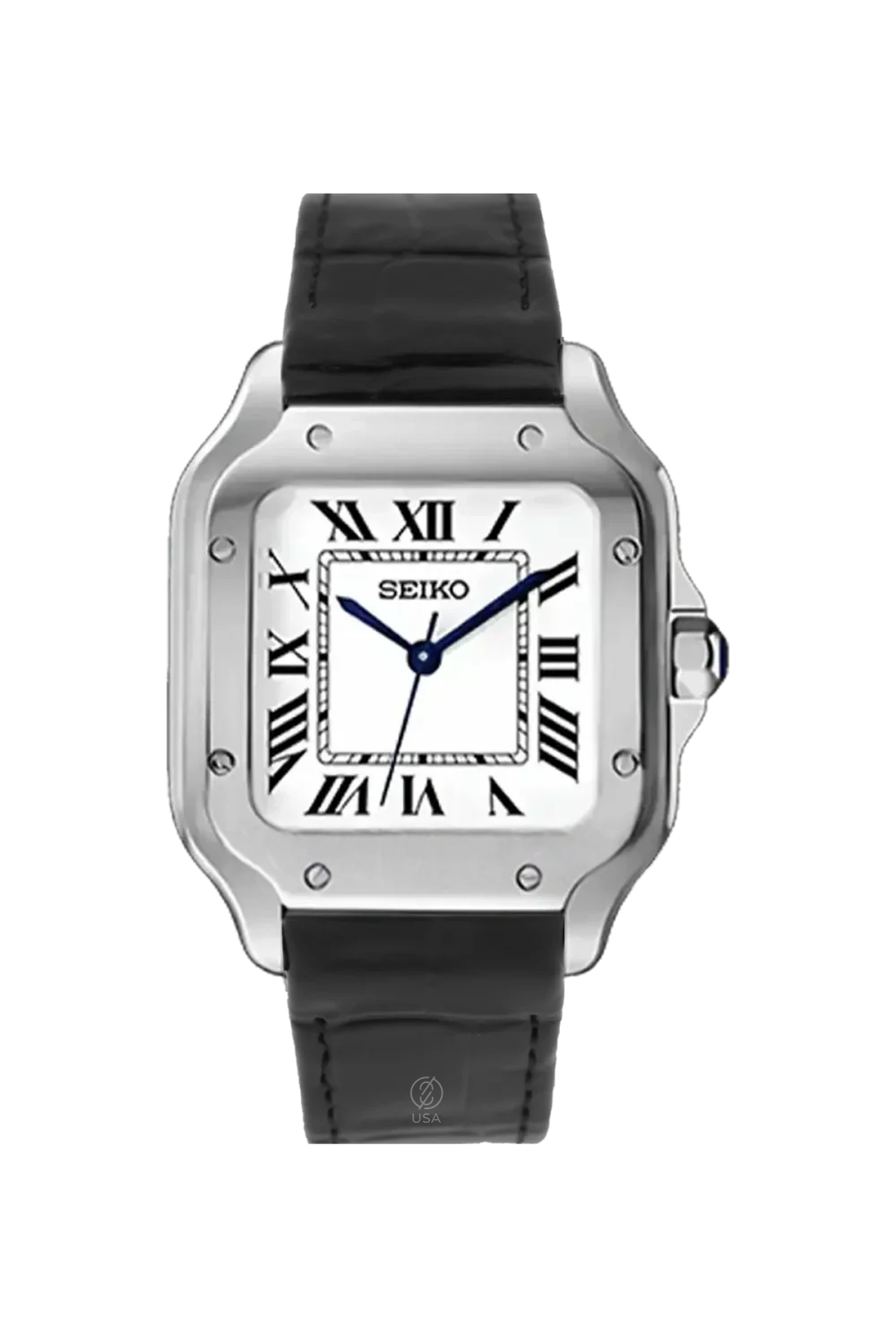 Mod Santos White Black Leather