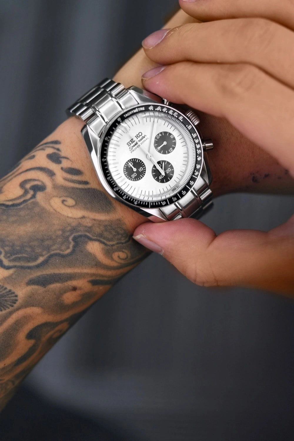 Mod Speedmaster Panda Chrono S