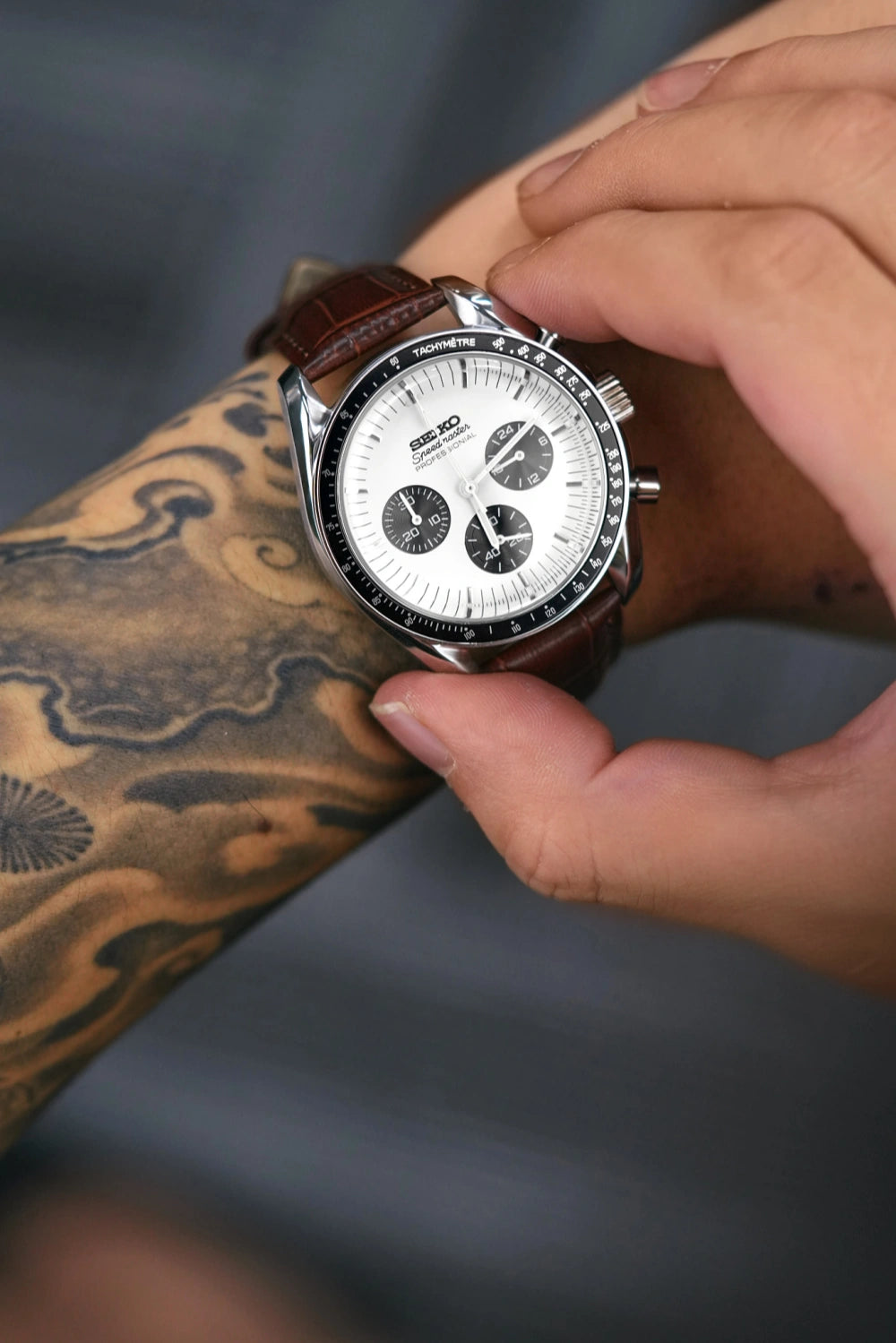 Mod Speedmaster Vintage Racer Brown