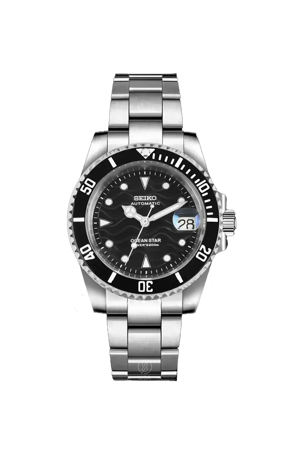 Mod Submariner Black Wave