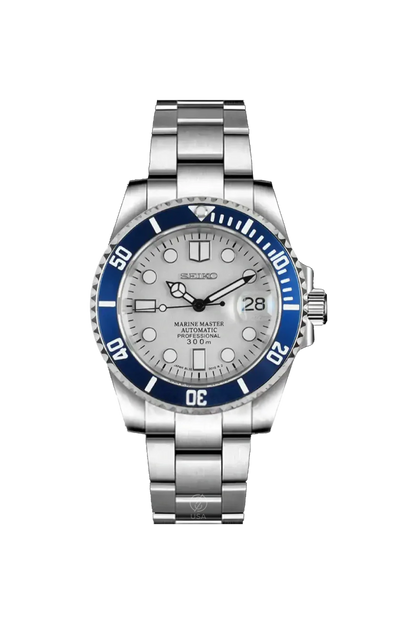 Mod Submariner Blue White
