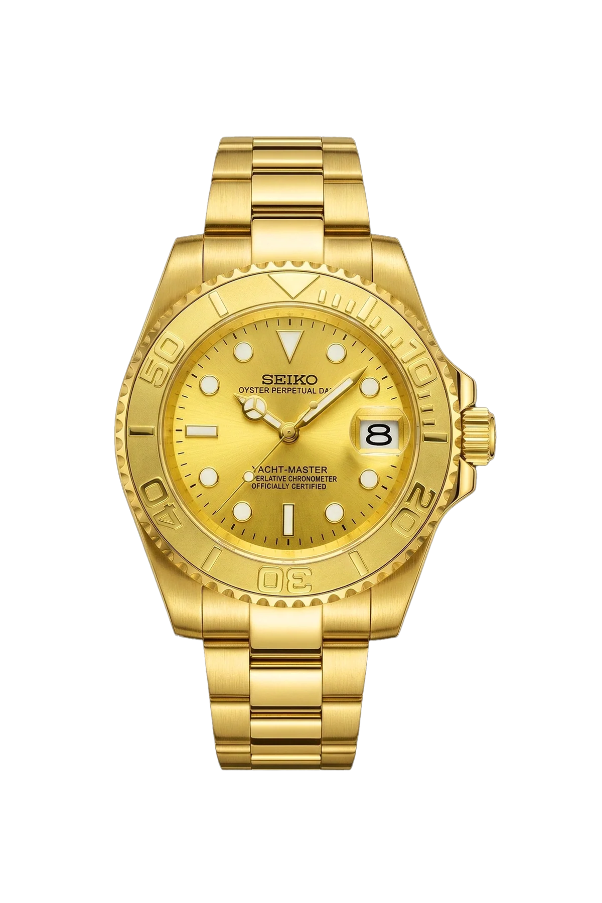 Mod Yacht-Master Gold - SKYRIM WRIST 