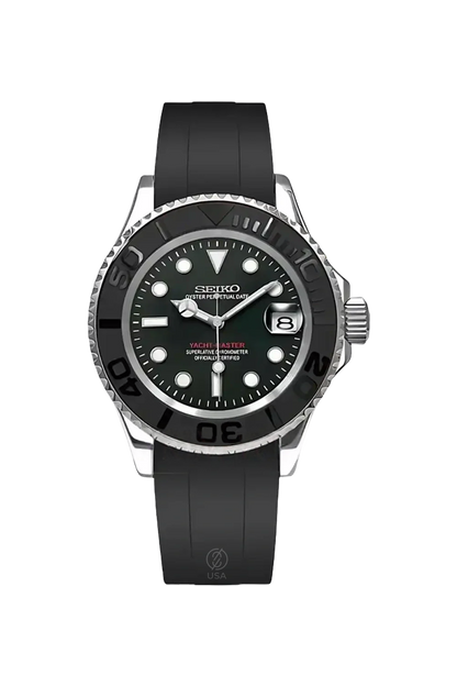 Mod Yacht-Master Silver Black II