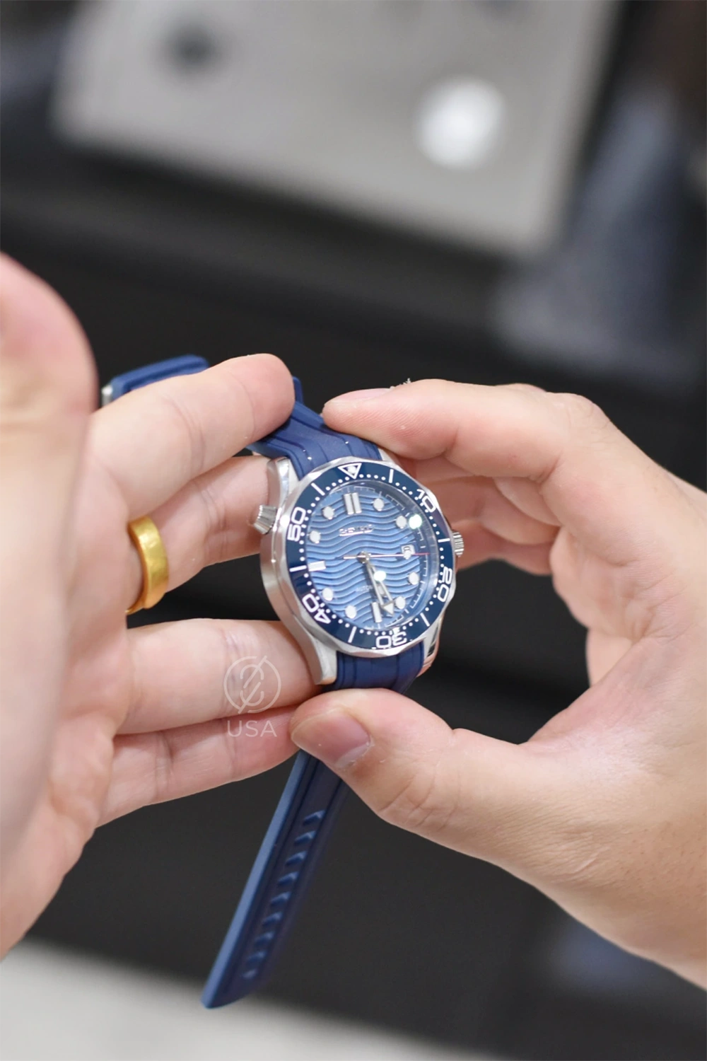 Mod Seamaster Blue Wave