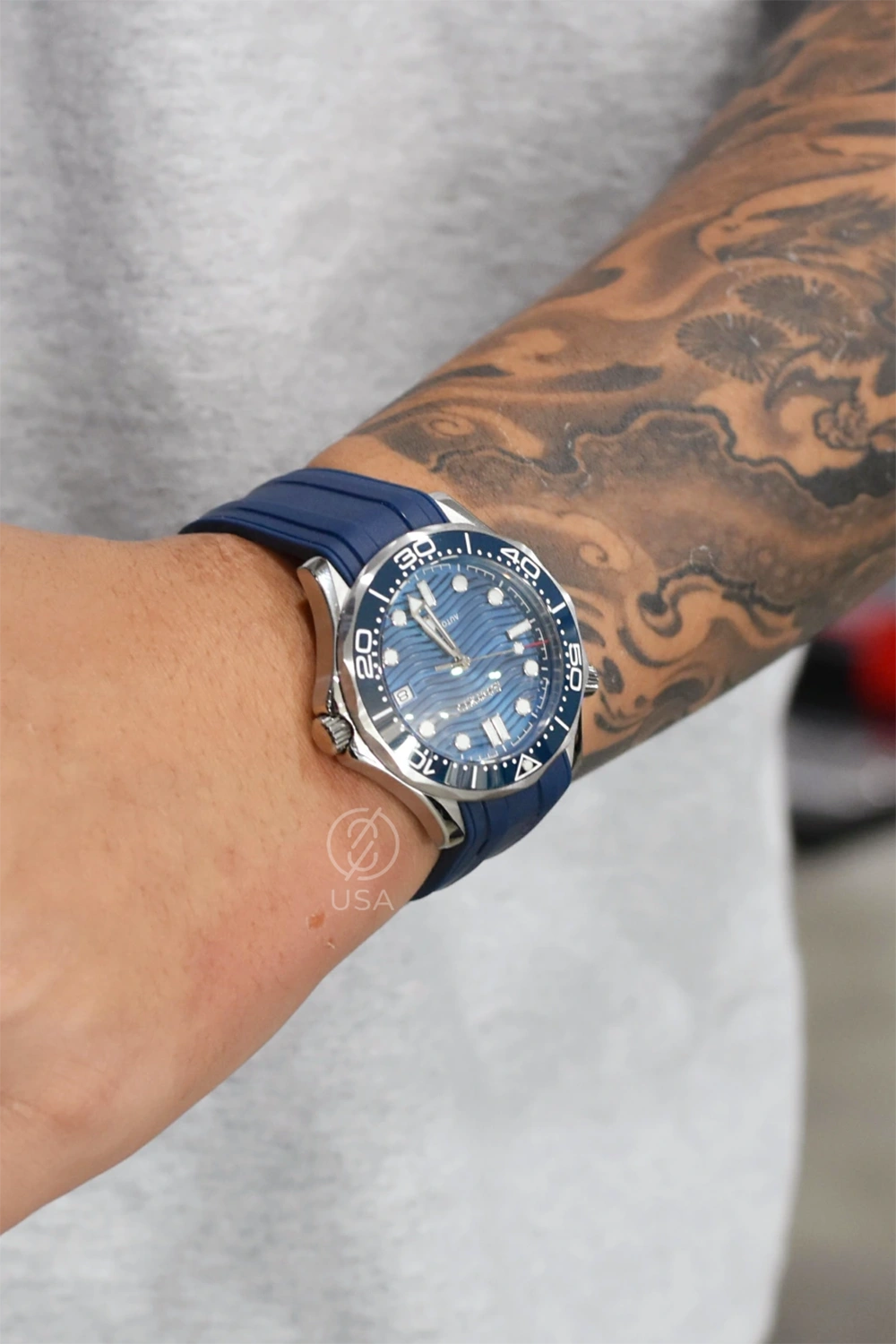 Mod Seamaster Blue Wave