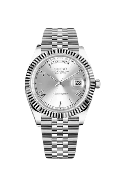 Mod Day-Date Silver