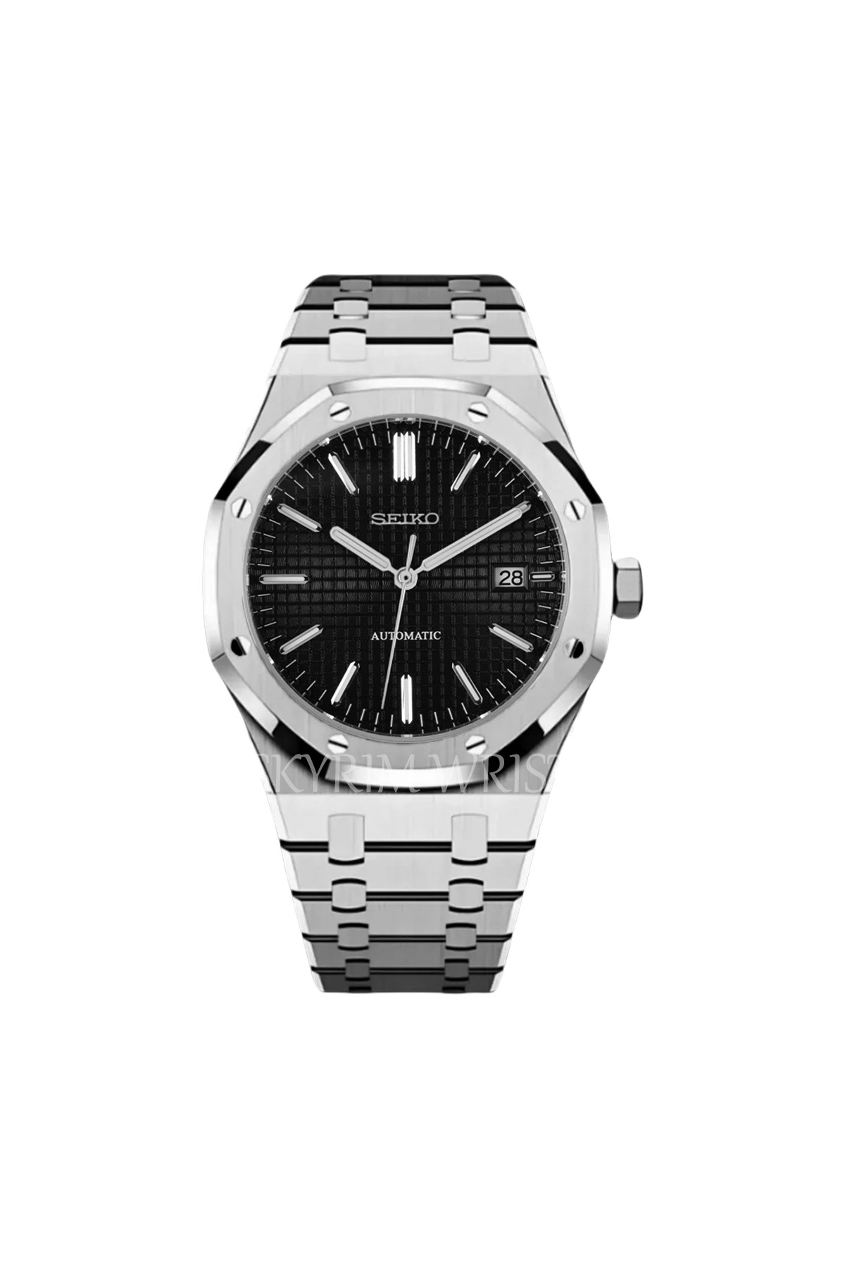 Mod Royal Oak Silver Black - SKYRIM WRIST 