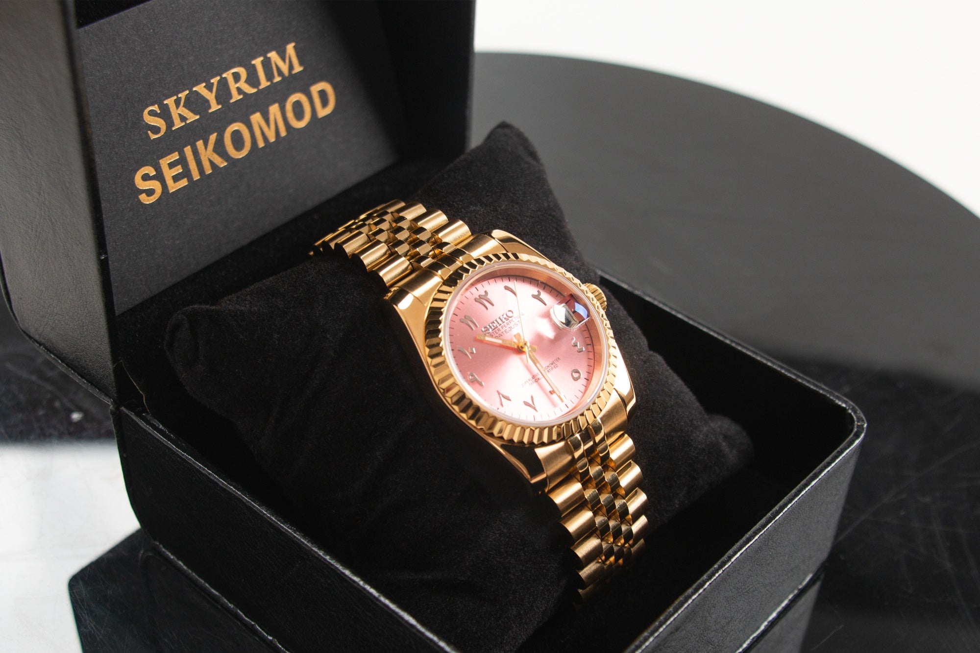 SEIKOJUST ARABIC PINK GOLD - SKYRIM WRIST51082216735011