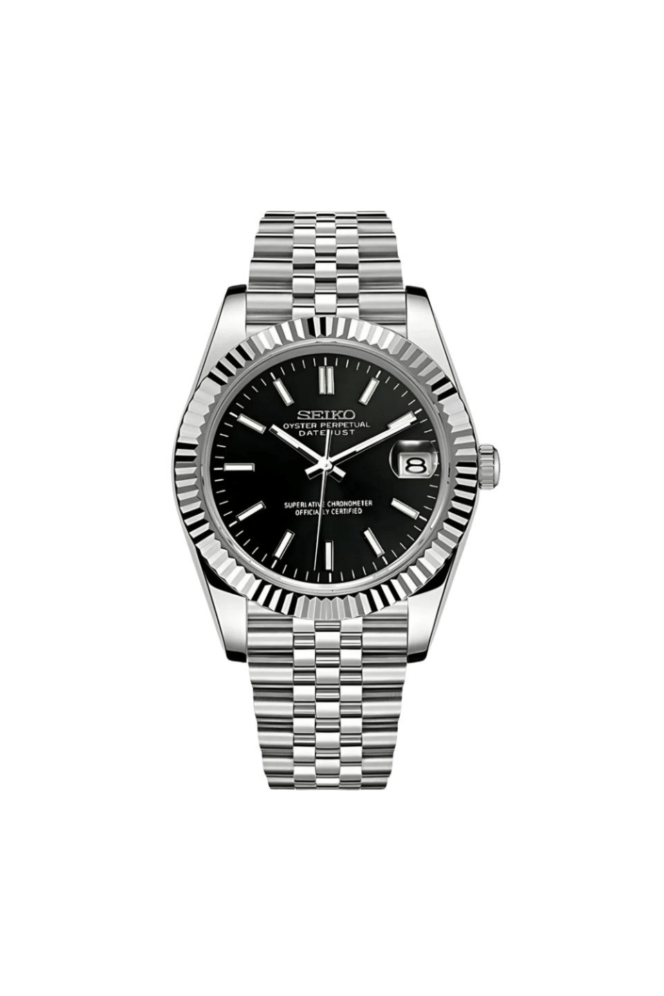 Seiko Datejust Mod Black