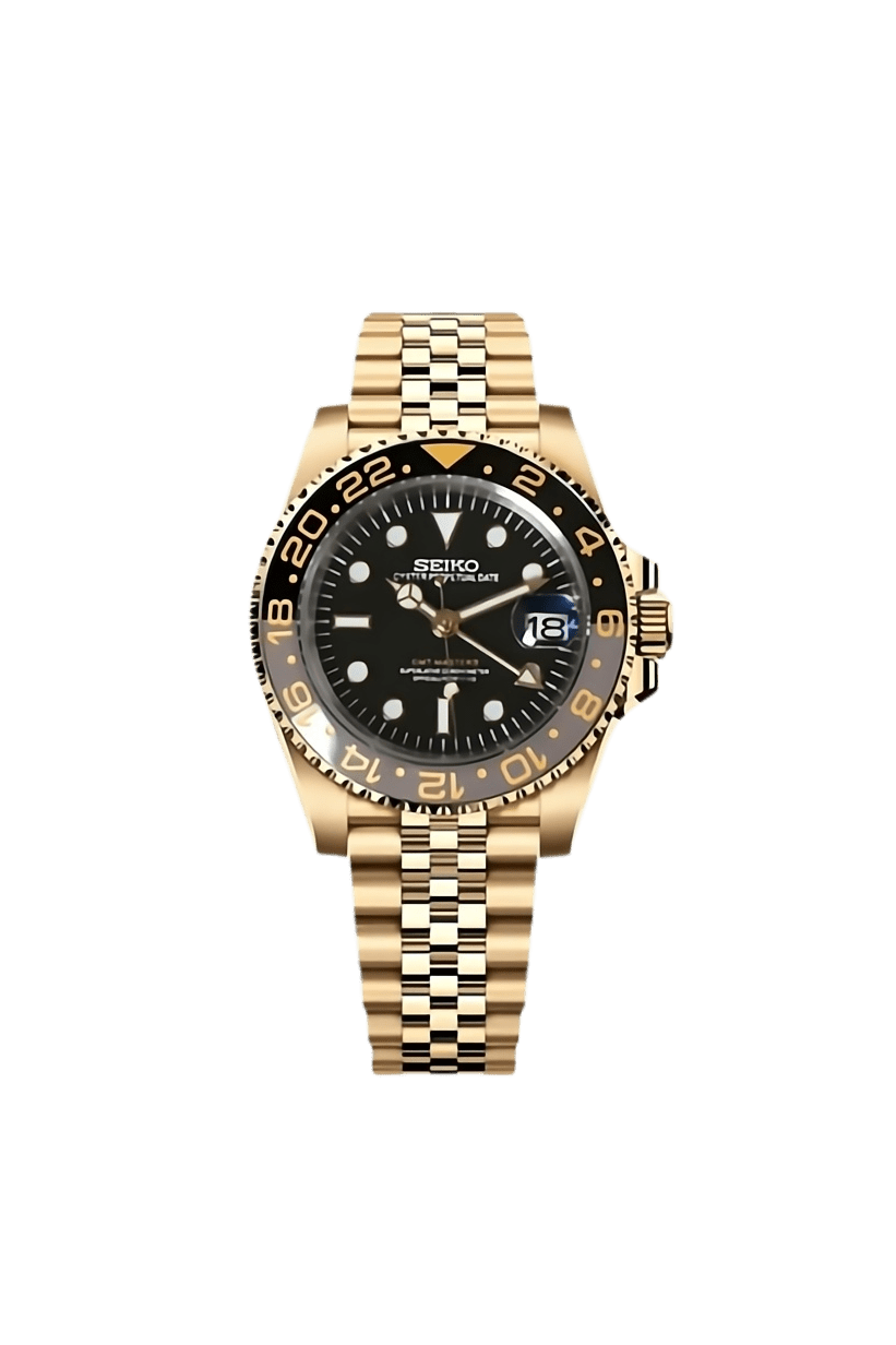 Seiko GMT Mod Gold