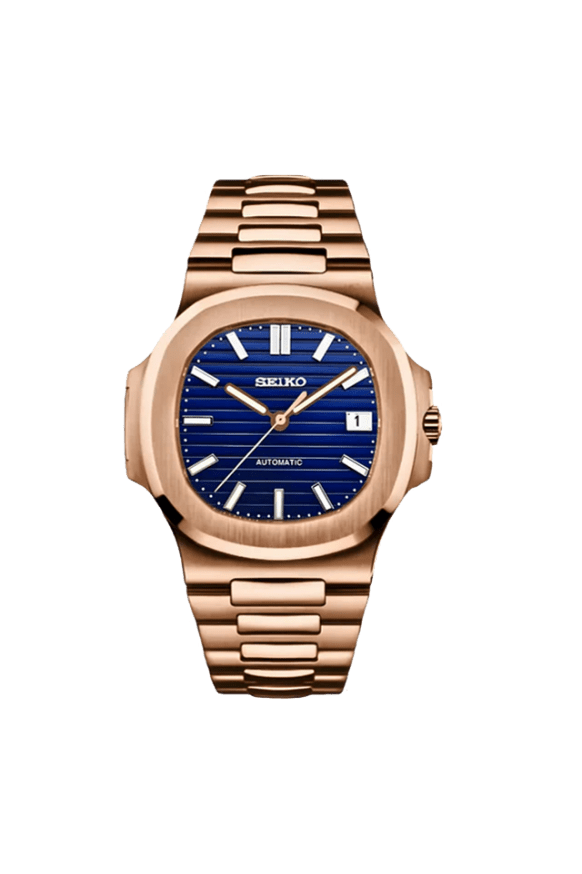 NAUTIKO ROSE GOLD BLUE