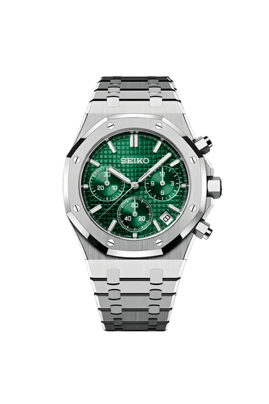 ROYAL SEIKOAK GREEN CHRONOGRAPH