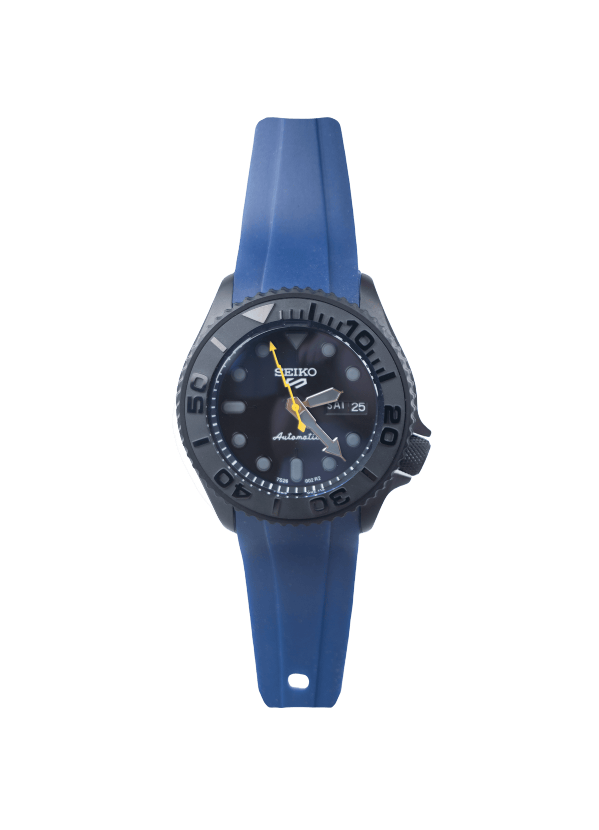 Seiko SKX007 Mod Black Blue